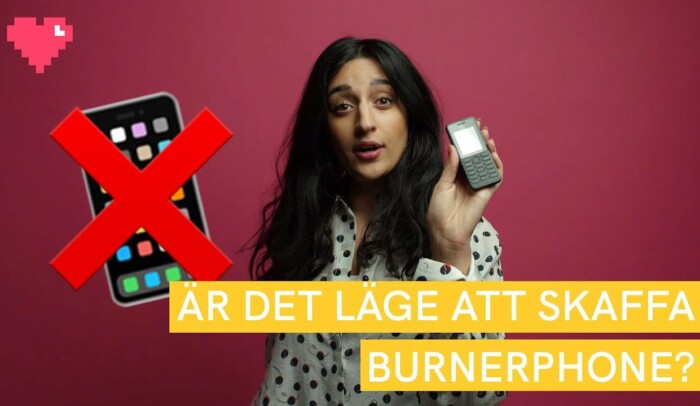 Är det läge att skaffa burnerphone? Bryr sig någon om vad jag gör på Facebook? Parisa Amiri för Internetkunskap