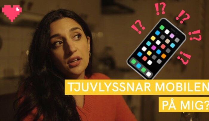 Tjuvlyssnar mobilen på mig? Parisa Amiri för Internetkunskap